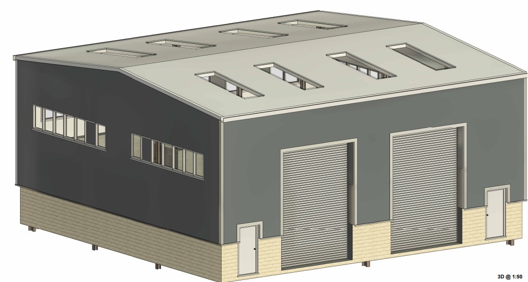 Plans for new ‘starter blocks’ at a site…