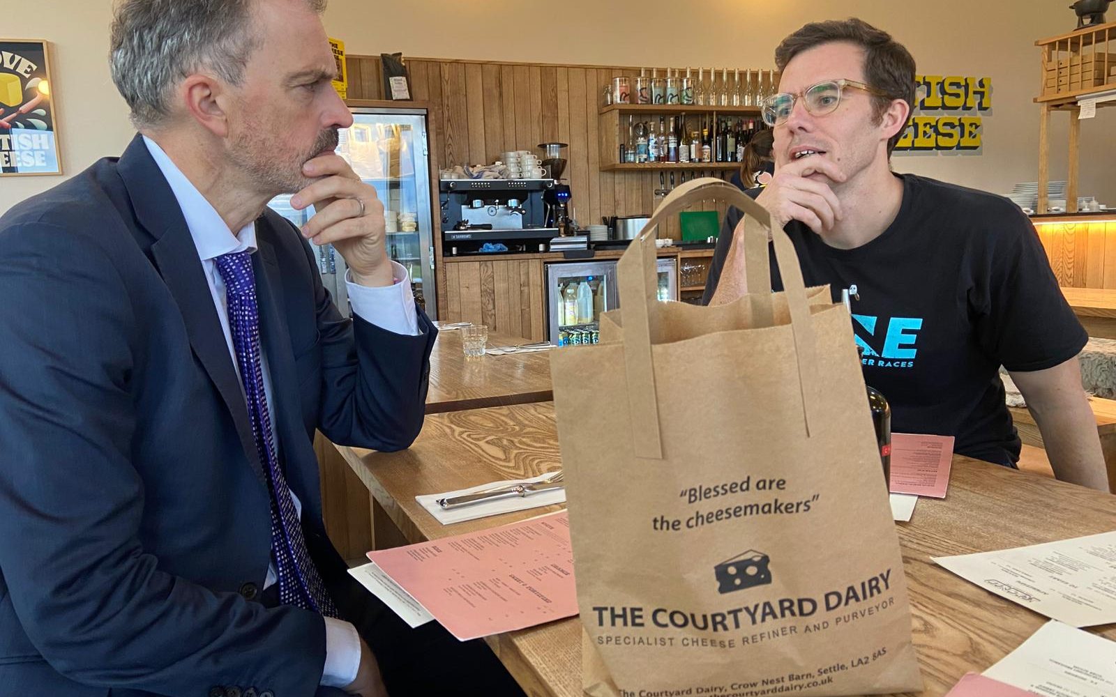 MP pays a visit to award winning The…