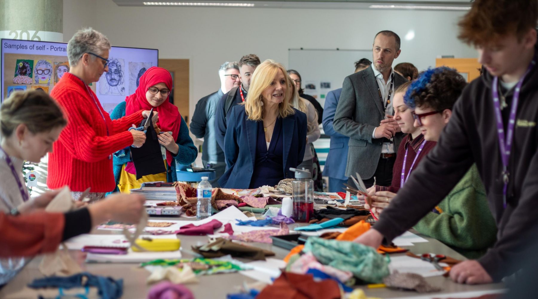 Mayor meets filmmakers, fashion designers and other creatives…