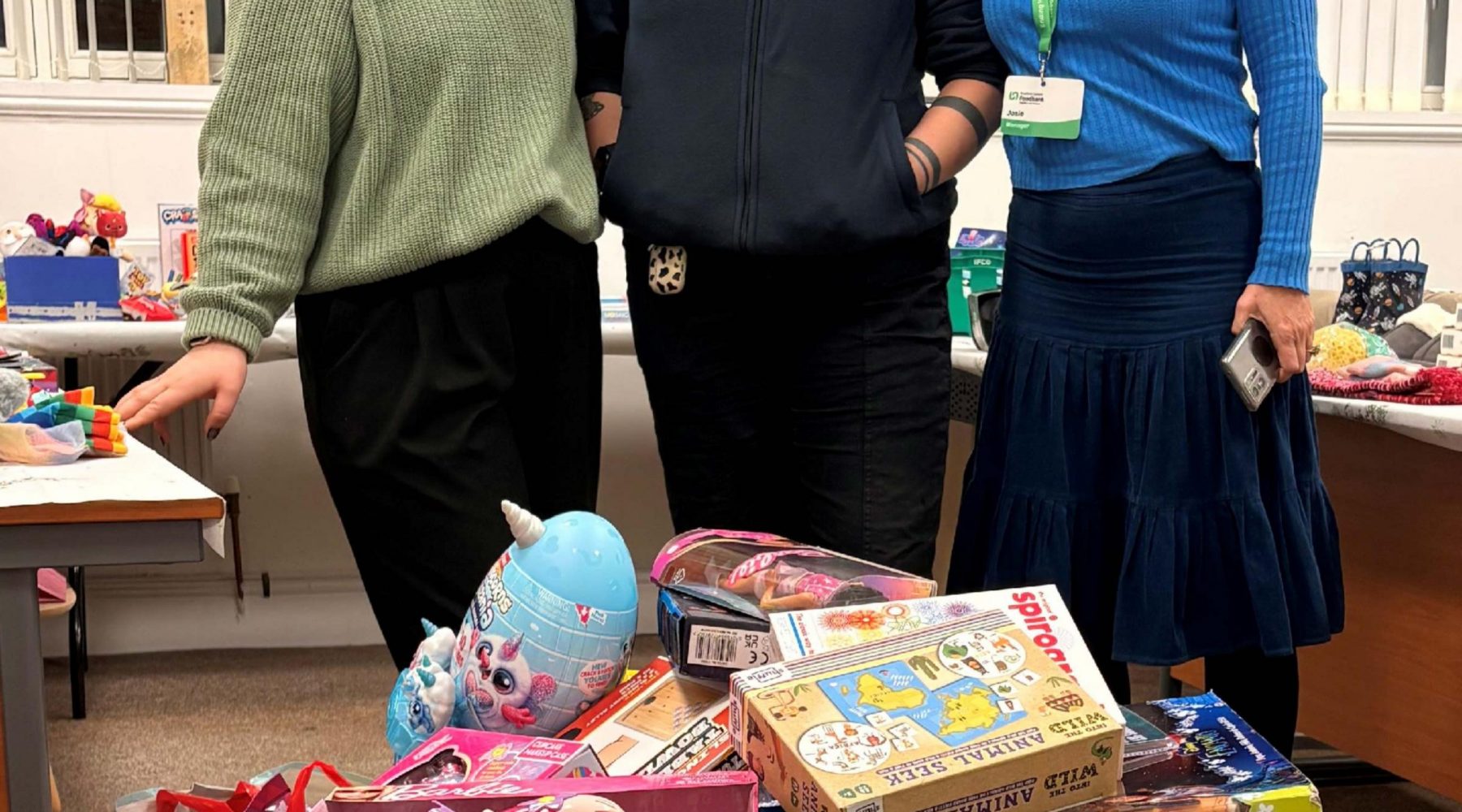 Yorkshire Water donate sacks full of toys to…