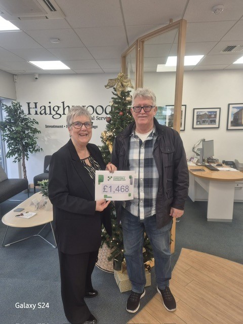 Parish church receives donation to help support community…