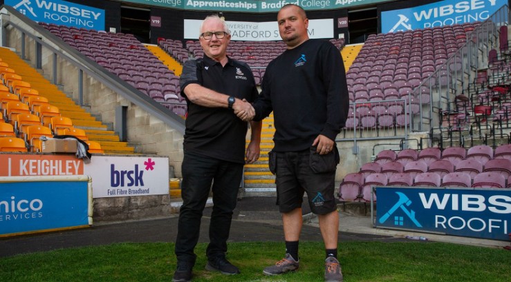 Bantams boss announced club’s new business partnership with…