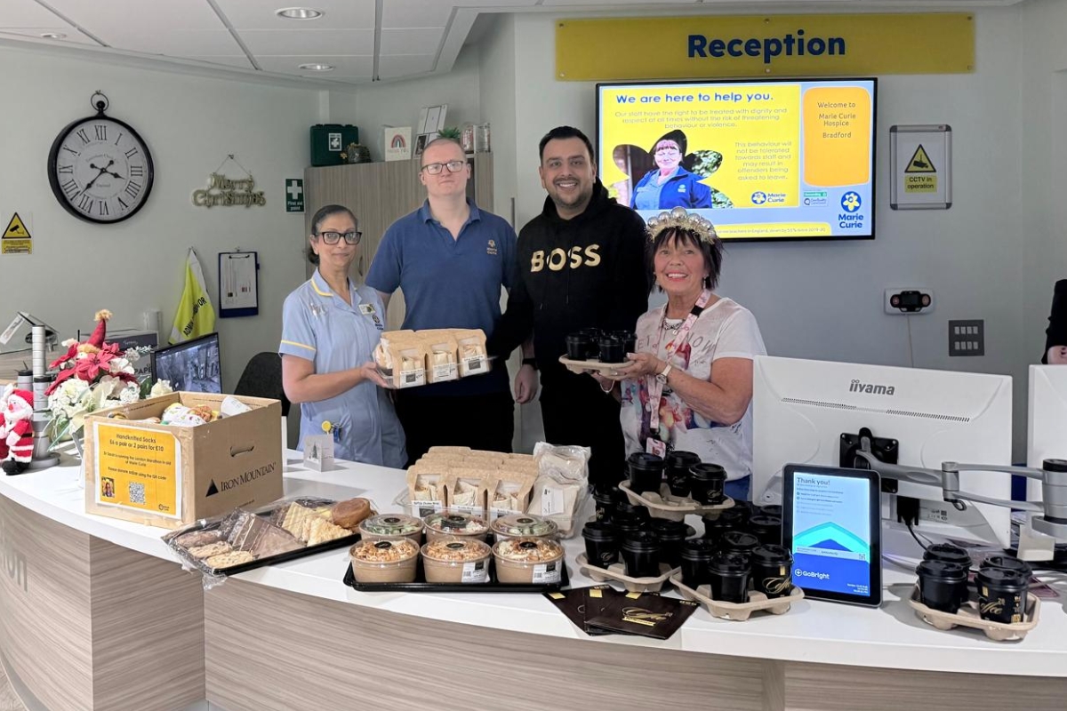 Bradford coffee shop thanks hospice workers with special&hellip;