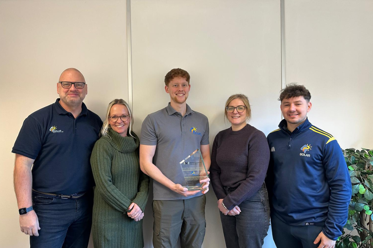 Keighley-based solar panel installation company named best in…