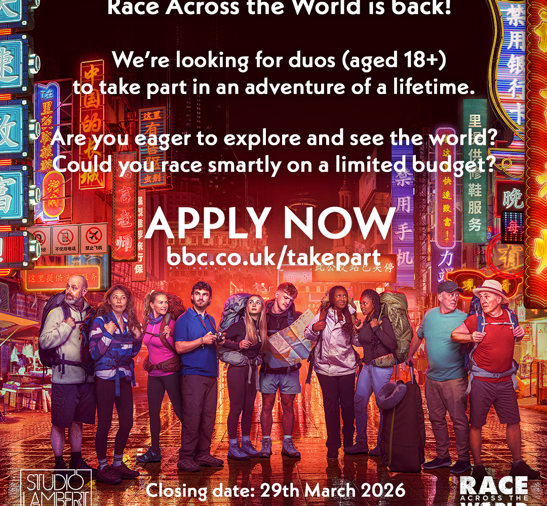 BBC One’s Race Across the World looking for&hellip;