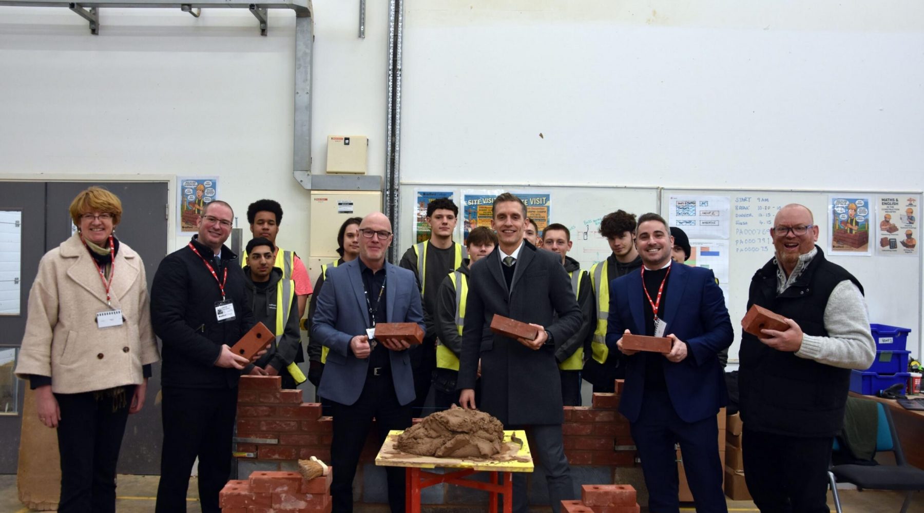 Bradford College’s 18,000 brick donation for hands-on construction&hellip;