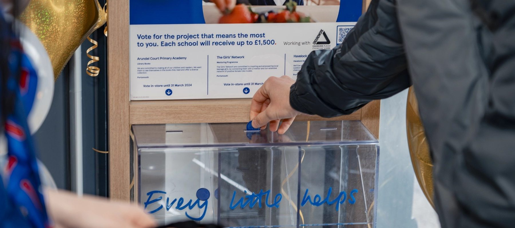 Tesco offers up to £1500 grants to support…