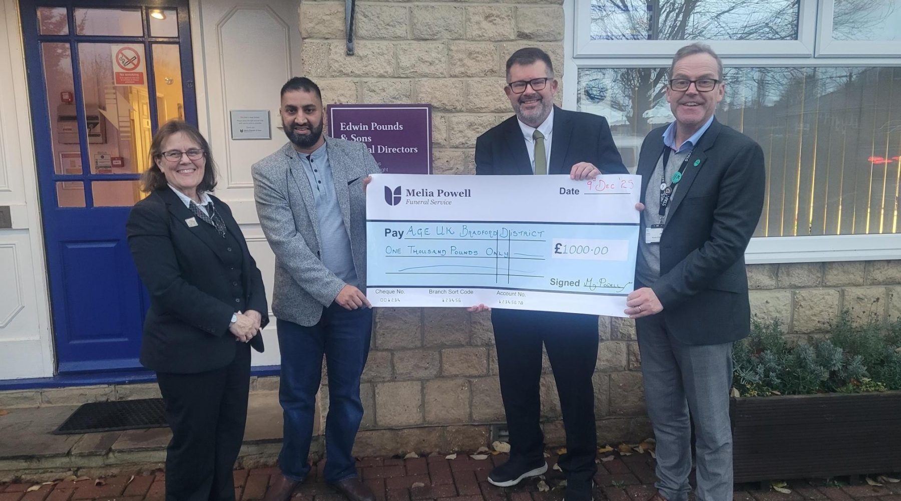 Two groups receive funding through funeral director’s community&hellip;