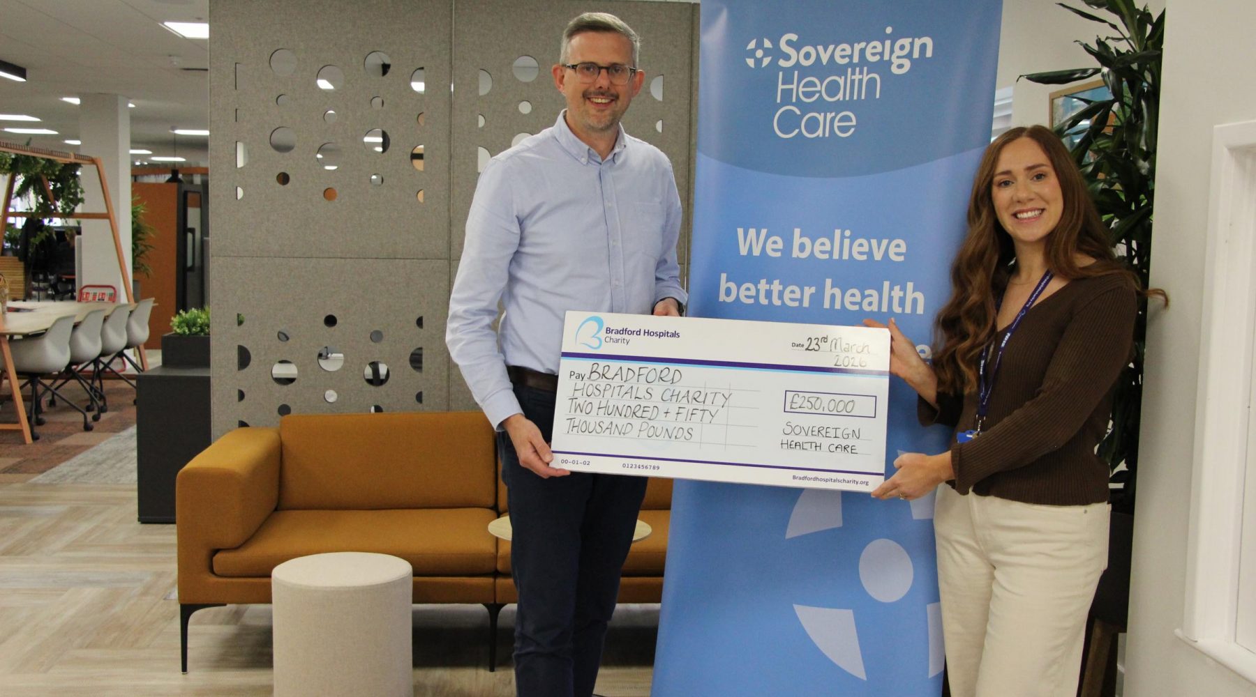 Health care provider donates quarter of a million…