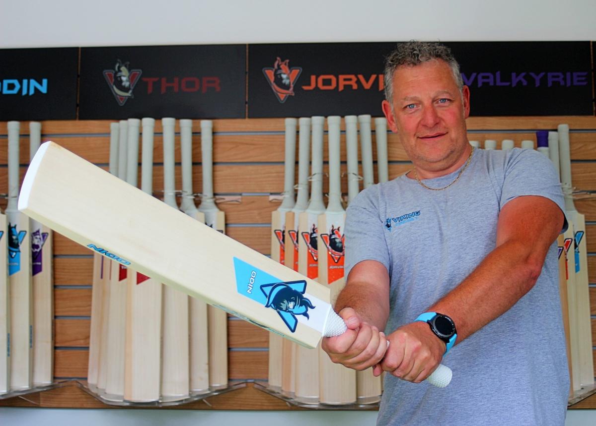 Viking Cricket celebrates decade of handmade bats in…