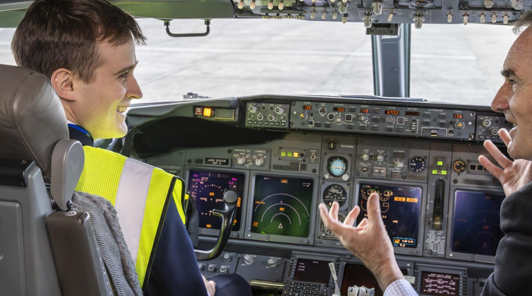 Aviation minister visits Jet2 hangar at Leeds Bradford…