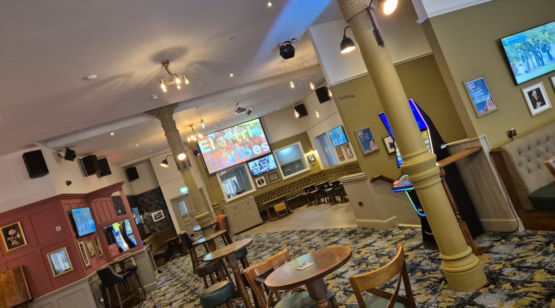 Inside Bradford city centre pub following major refurbishment