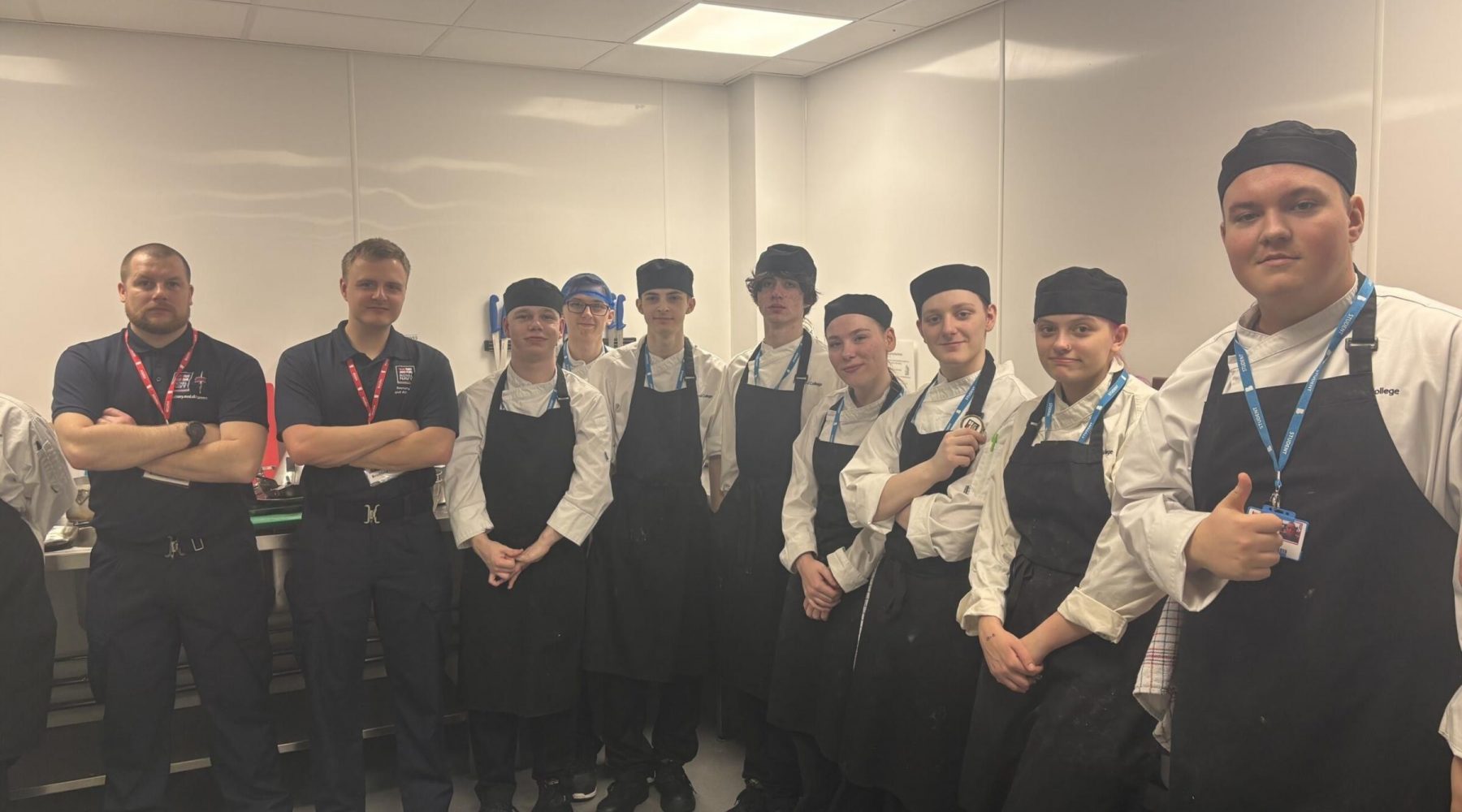 Royal Navy puts Bradford College students to the…