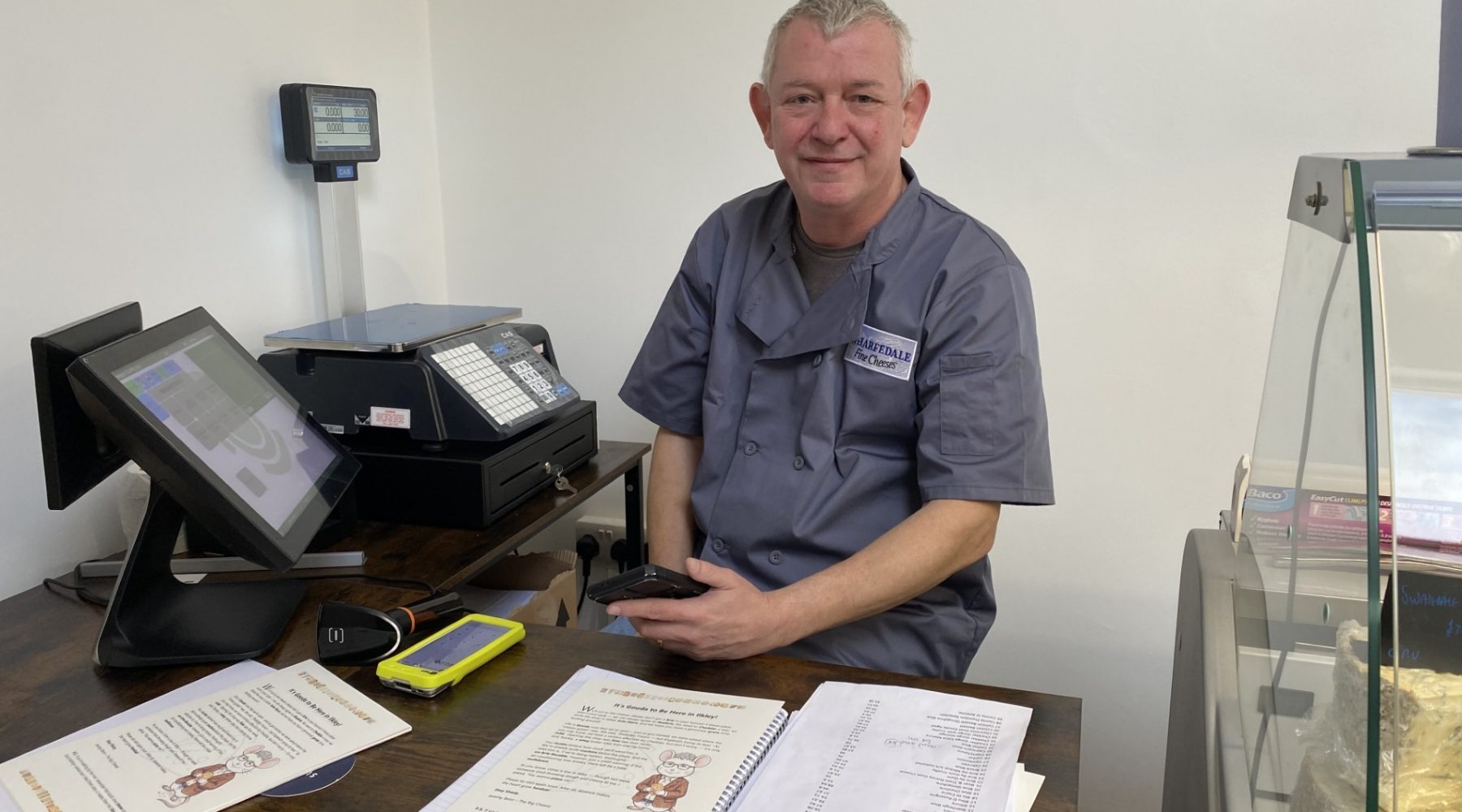 Excitement as cheesemonger opens shop after 14 years&hellip;