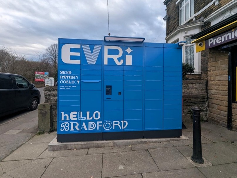 Evri unveils THREE new parcel lockers in Bradford&hellip;
