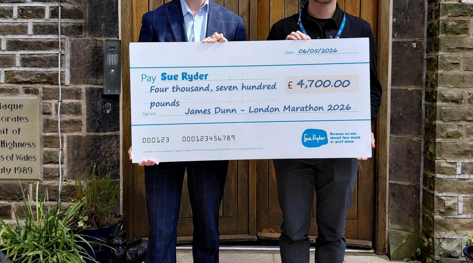 Keighley solicitor’s marathon effort to boost hospice charity