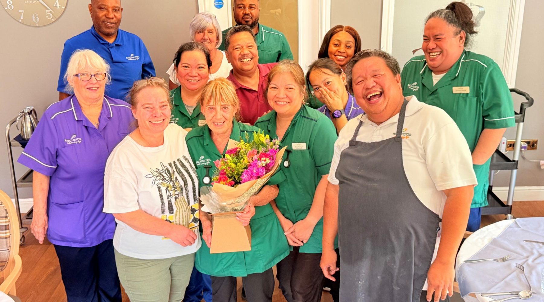 Senior carer turns 80 while marking 30 years&hellip;