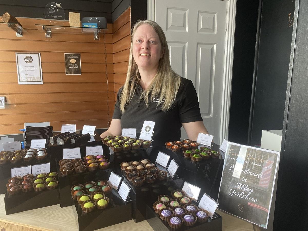 Ilkley chocolatier celebrates regional success at the Muddy…