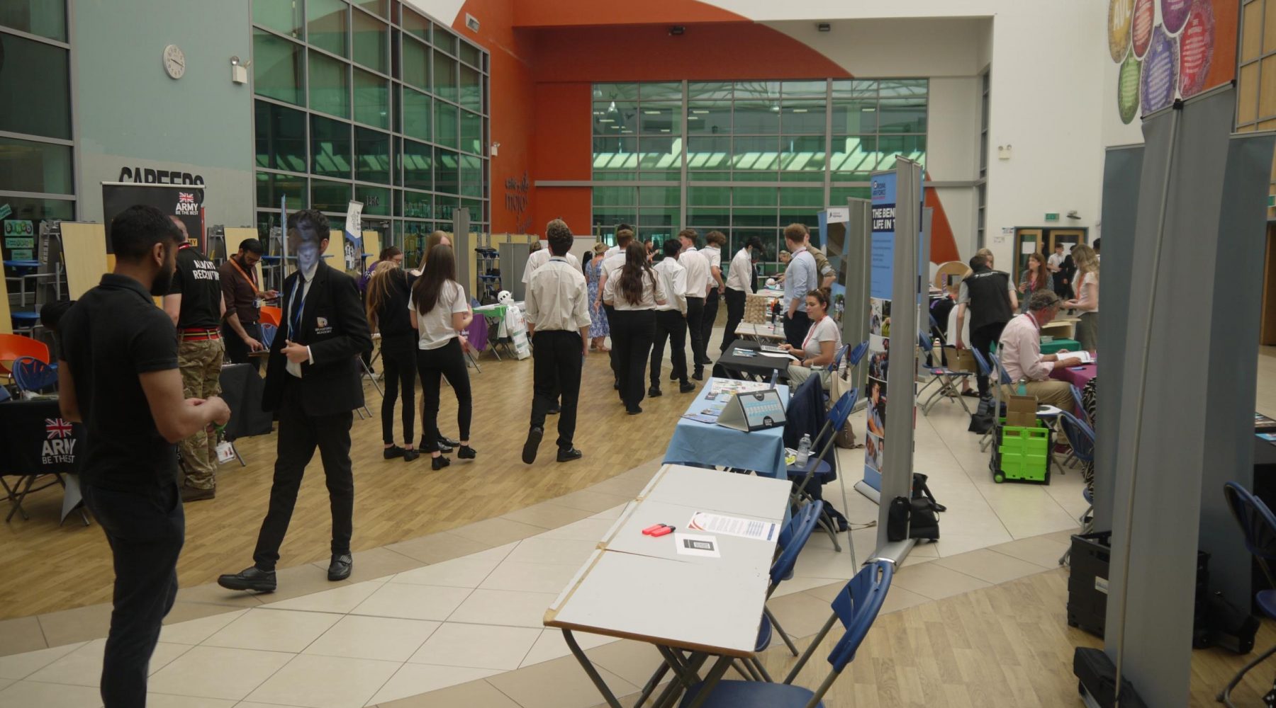Record turnout for Bradford Academy careers event