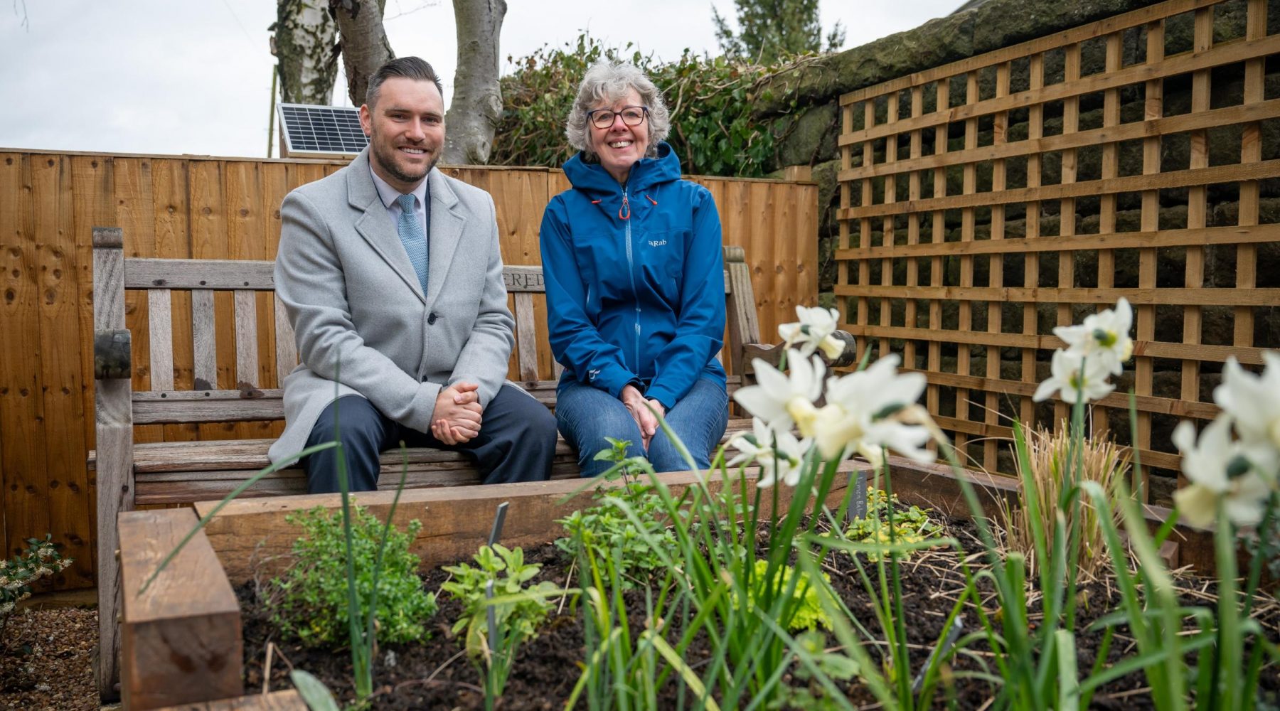 New wellbeing garden brings peace and connection to…