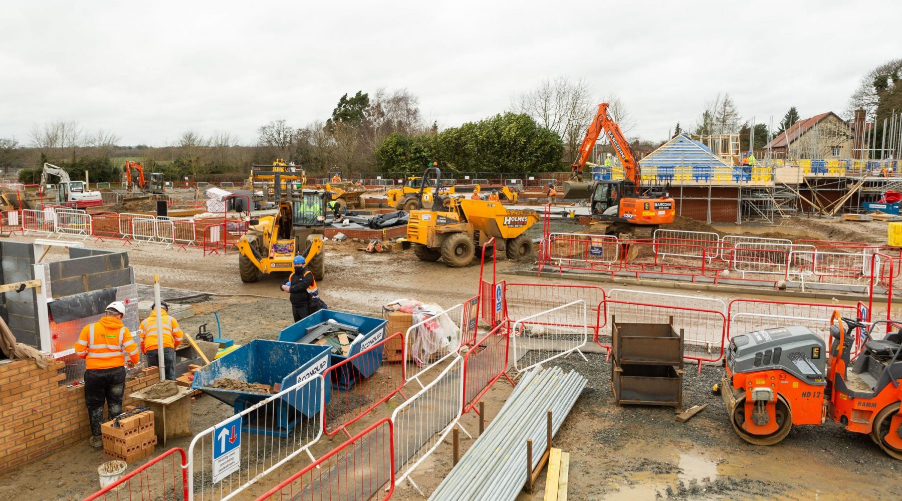 Safety warning issued over construction sites in West…