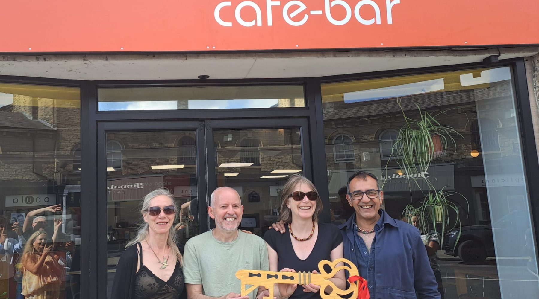 Excitement as husband and wife open new café&hellip;