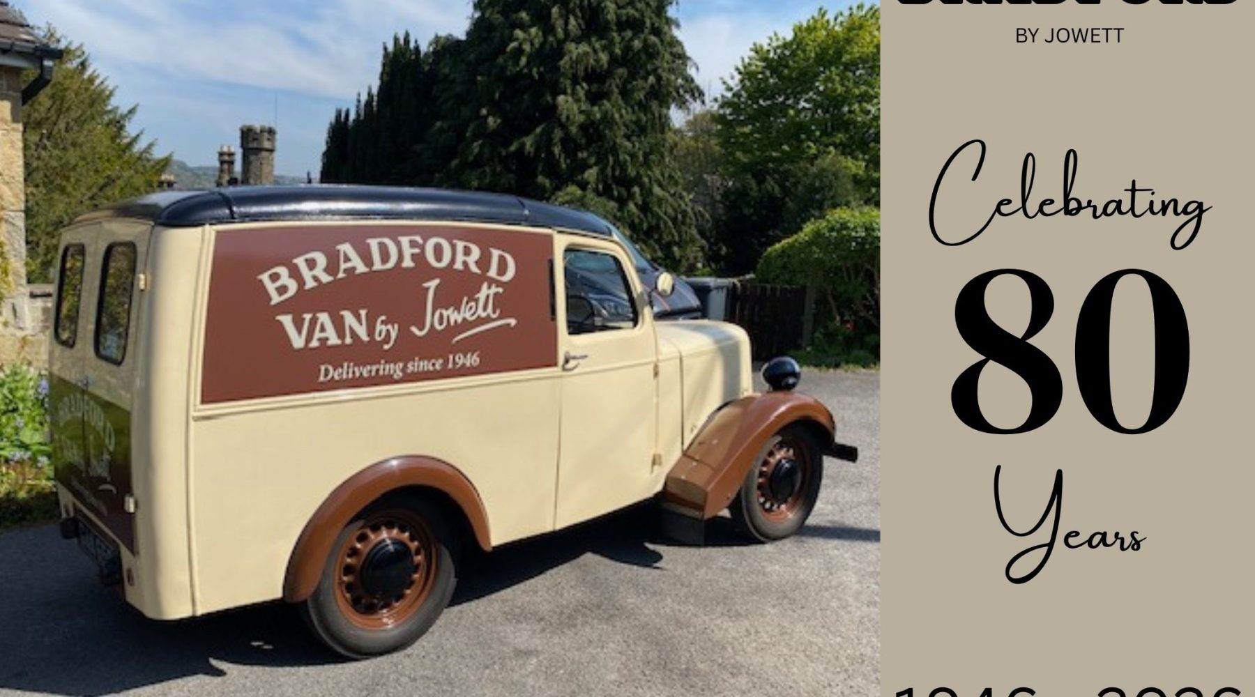 Practical and reliable: Jowett’s Bradford Van marks 80…