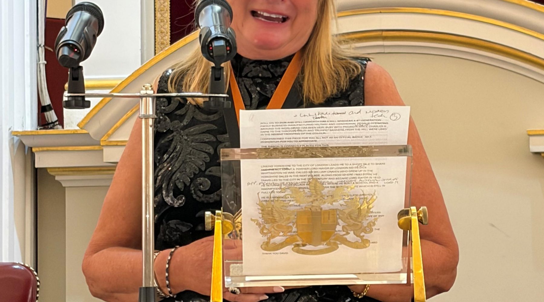 Haworth woman makes history with prestigious 800-year-old title