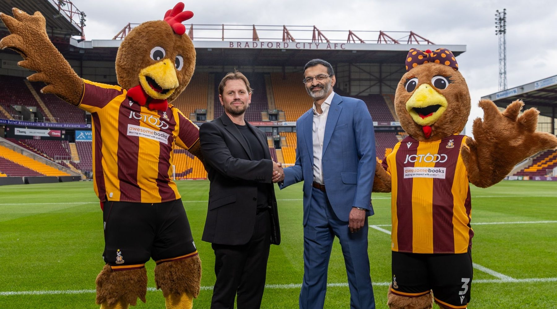 Bradford City partnership to see 250,000 books donated…