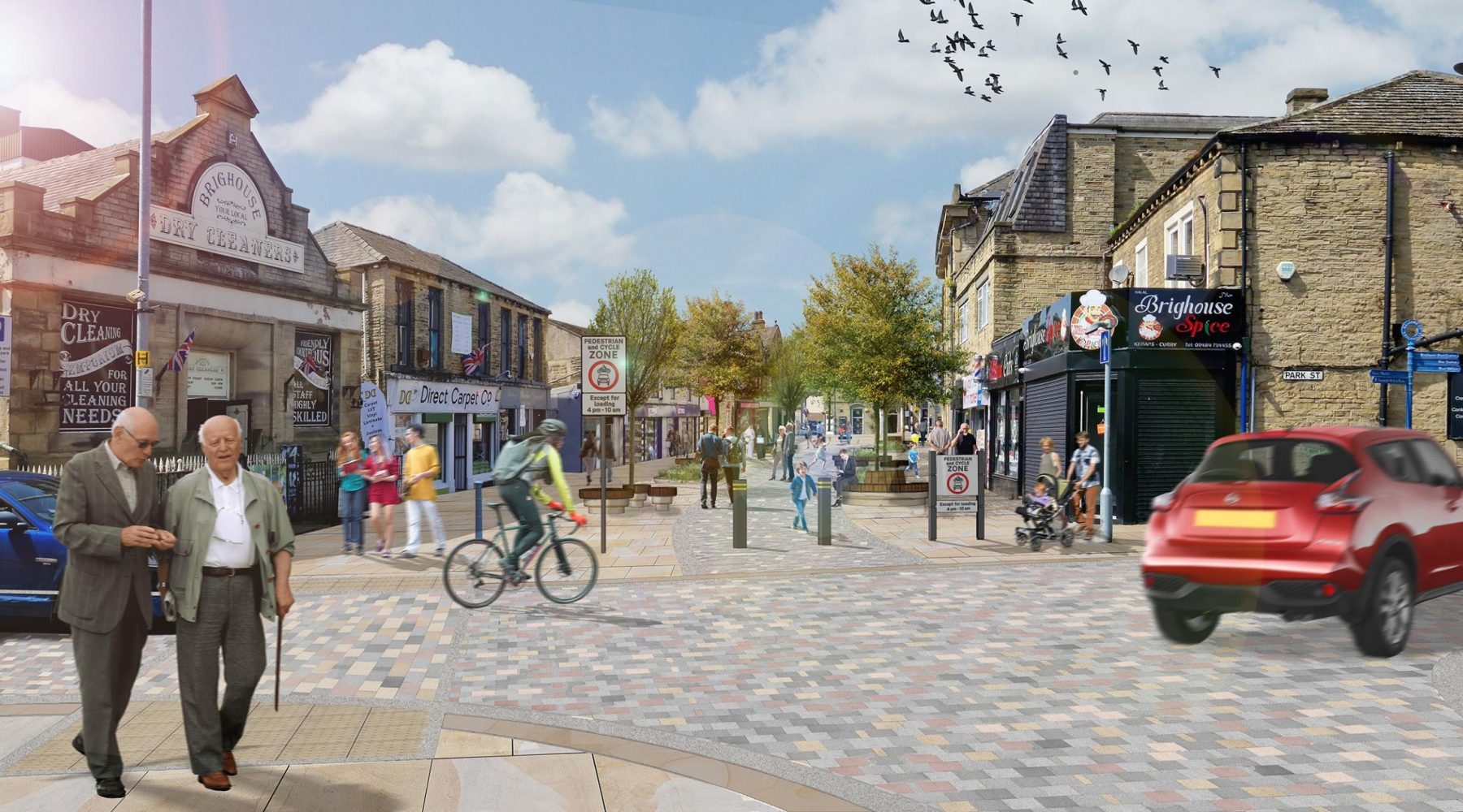 Footfall down through major works, but Brighouse ‘is&hellip;