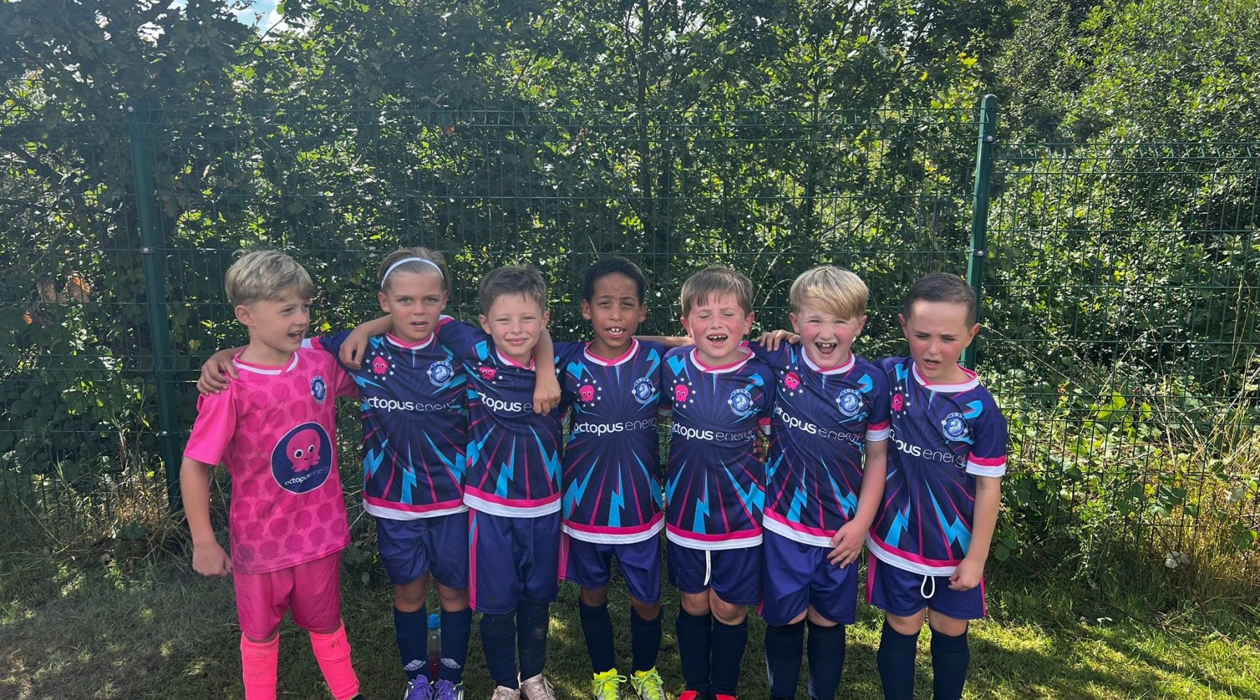Young Idle Lions players thrilled after receiving brand…