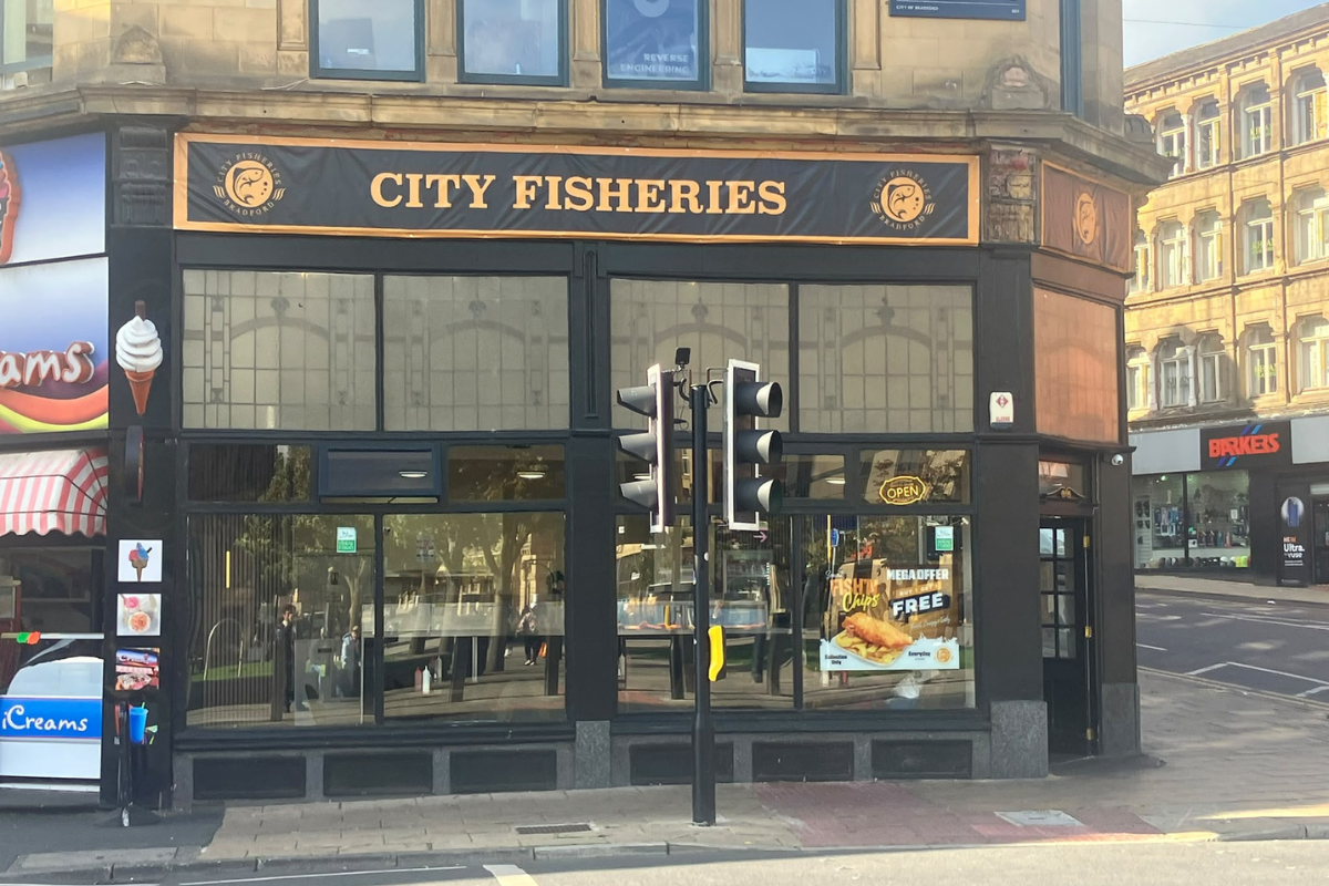 Fish and chip shop opens in city centre…