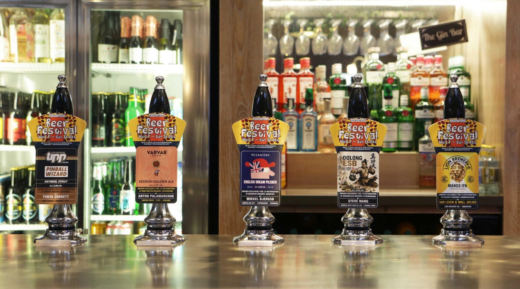 Bradford Wetherspoon pubs to serve 30 ales during…
