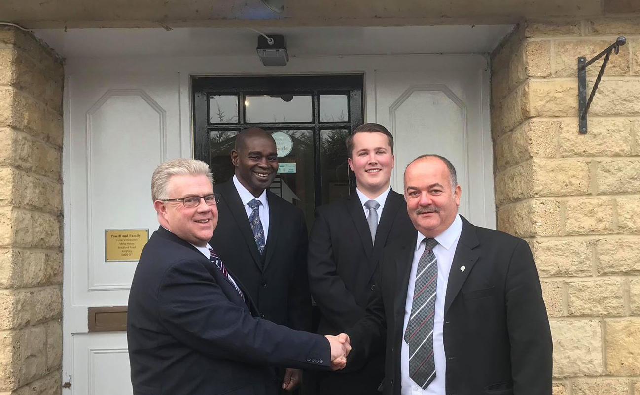 Funeral director "paves way for growth"