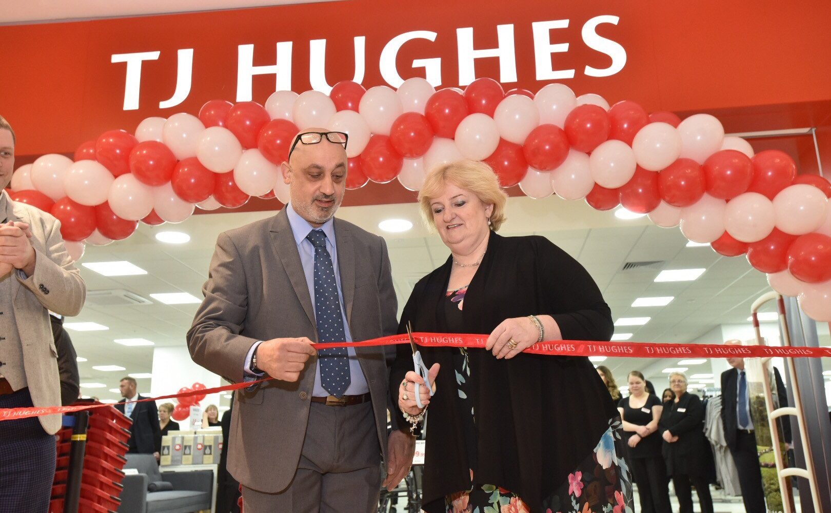 Crowds flock to TJ Hughes as store opens…