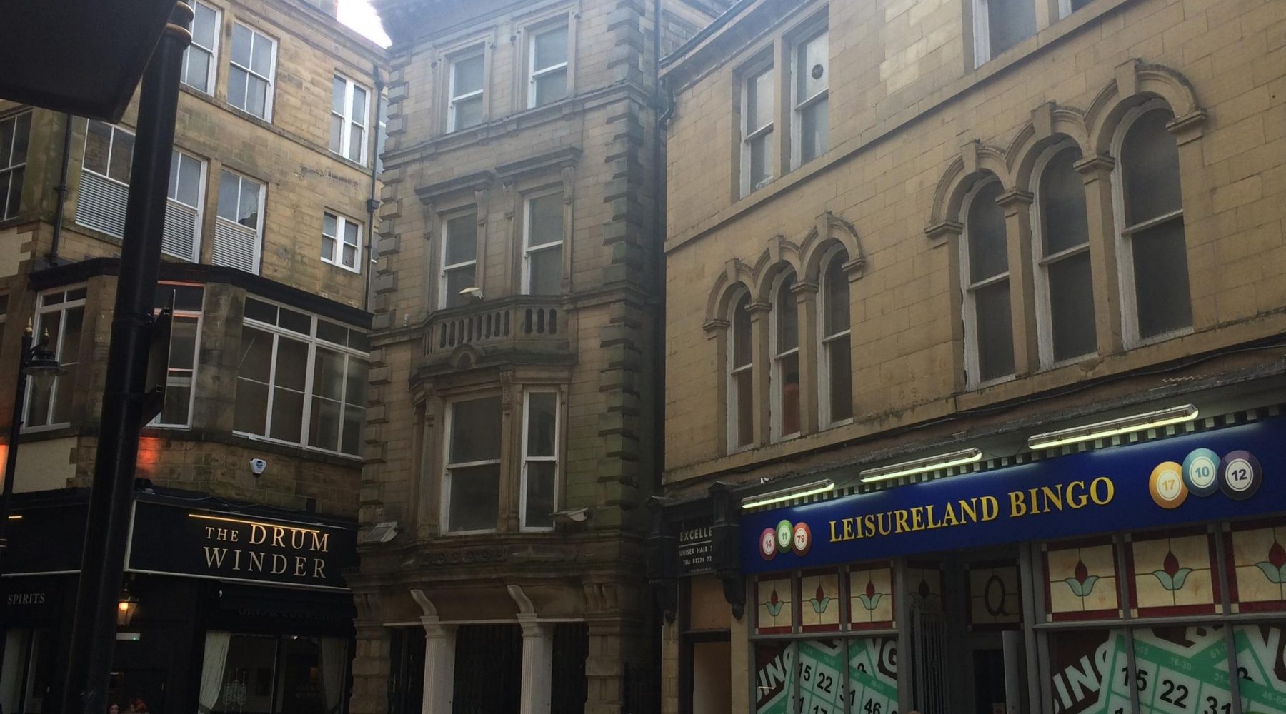 Escape room plan for city centre building
