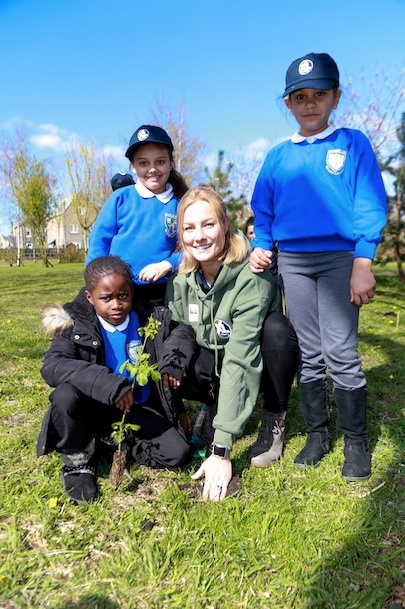 Joinery firm gives school a boost with planting…